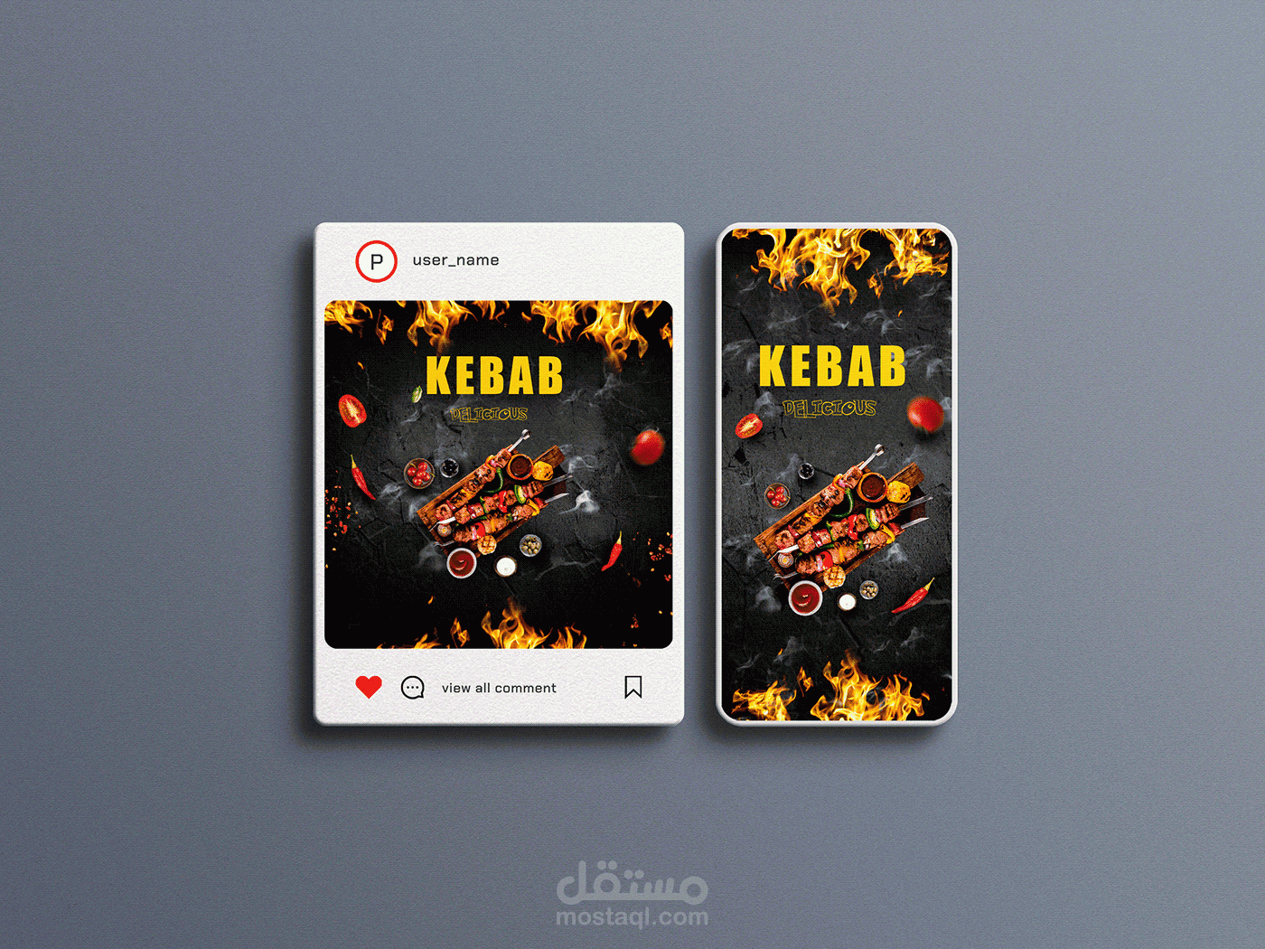 Social media designs grill restaurant