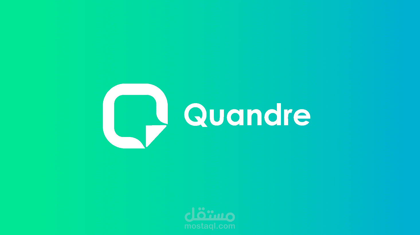 هوية بصرية متكاملة ل براند (Quandre)