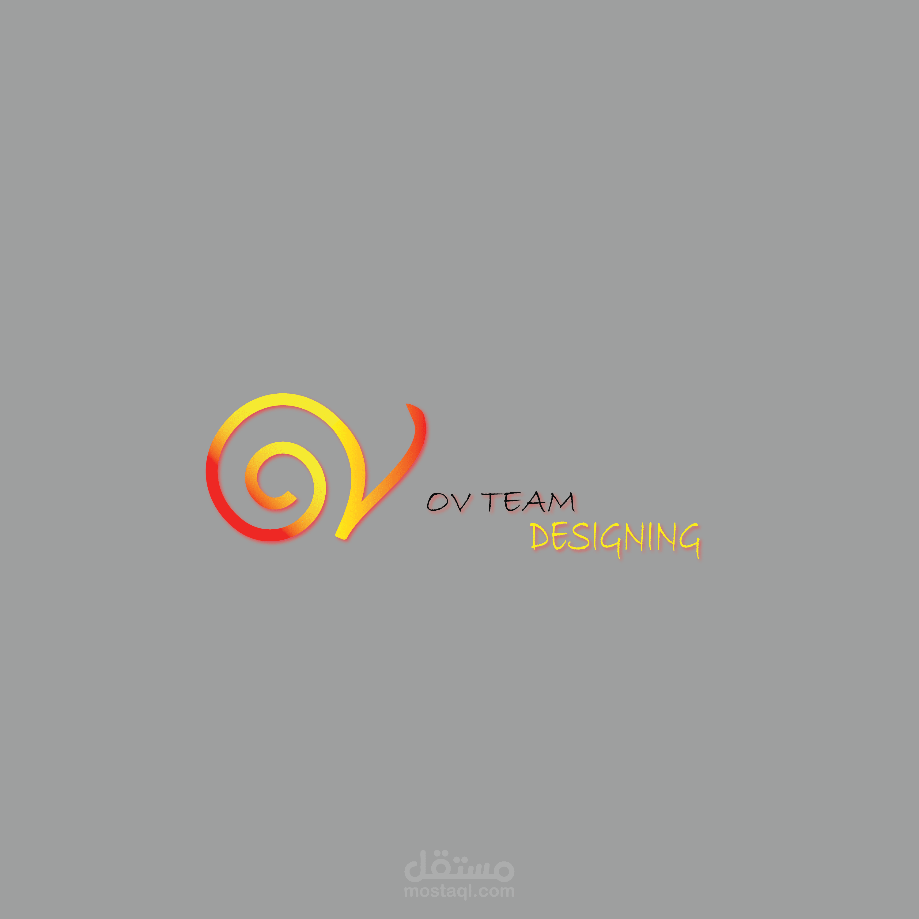 لوغو لفريق العمل ov team