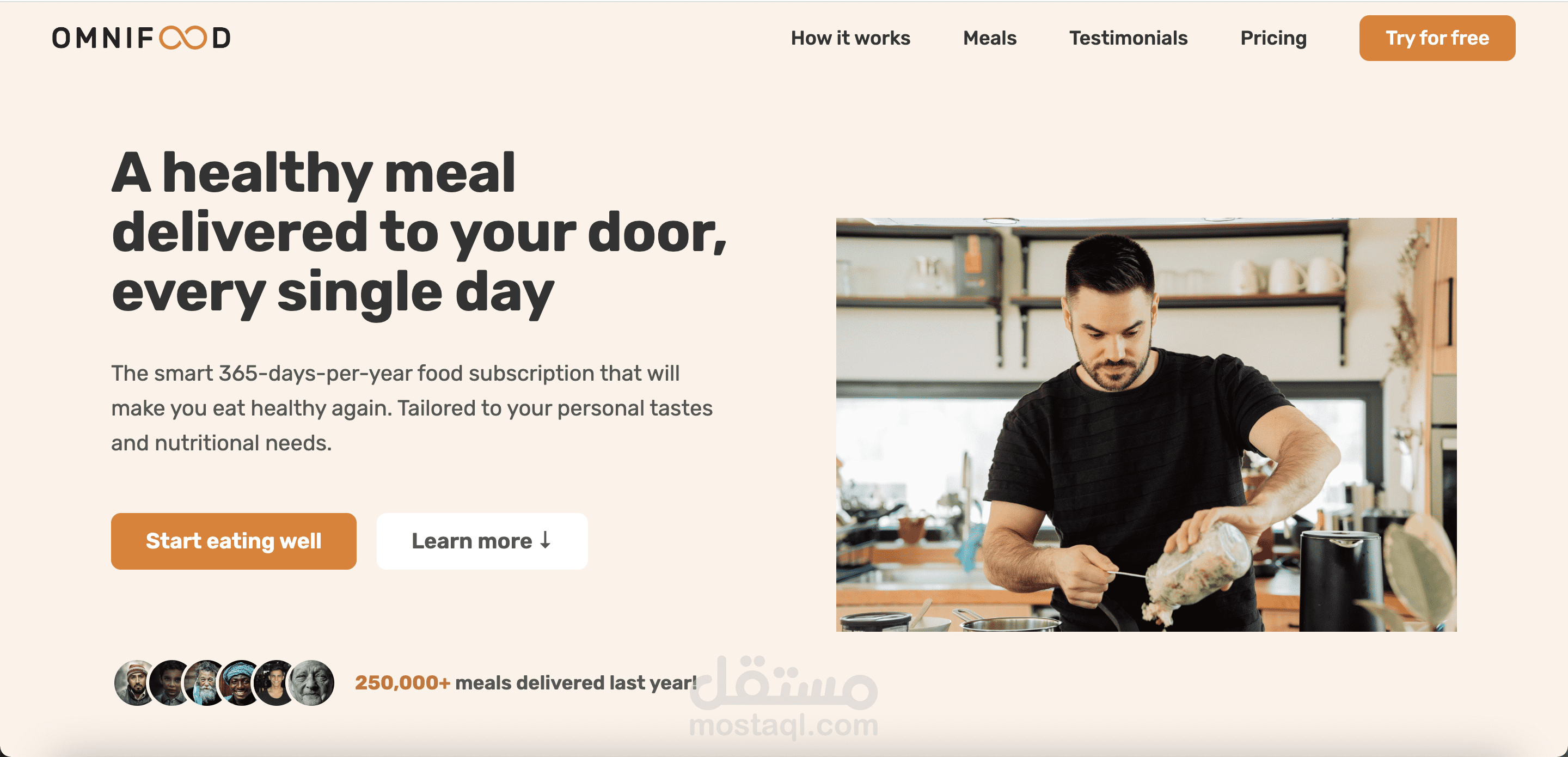 Omnifood Website