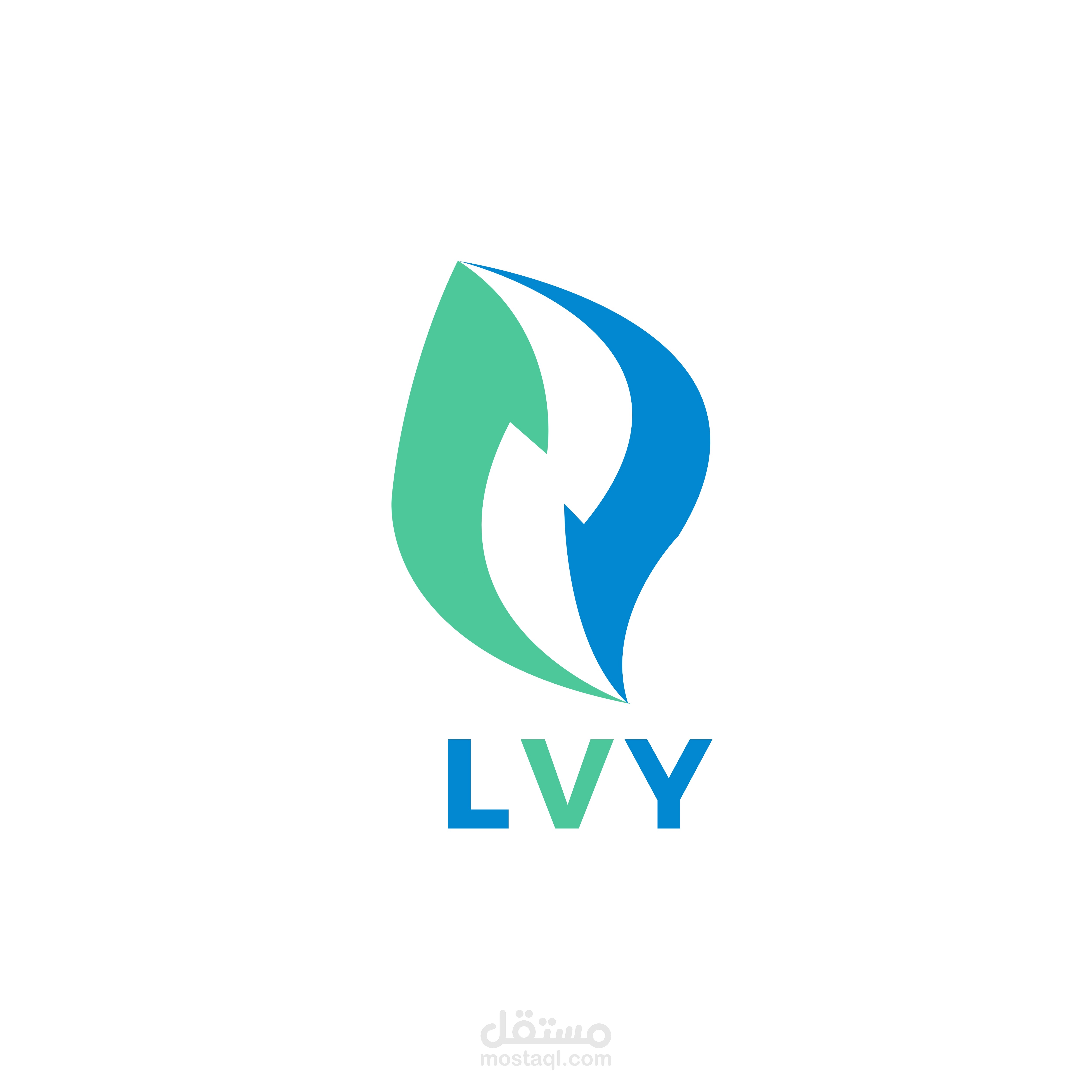 تصميم شعار لشركة lvy  للخلايا الشمسيه