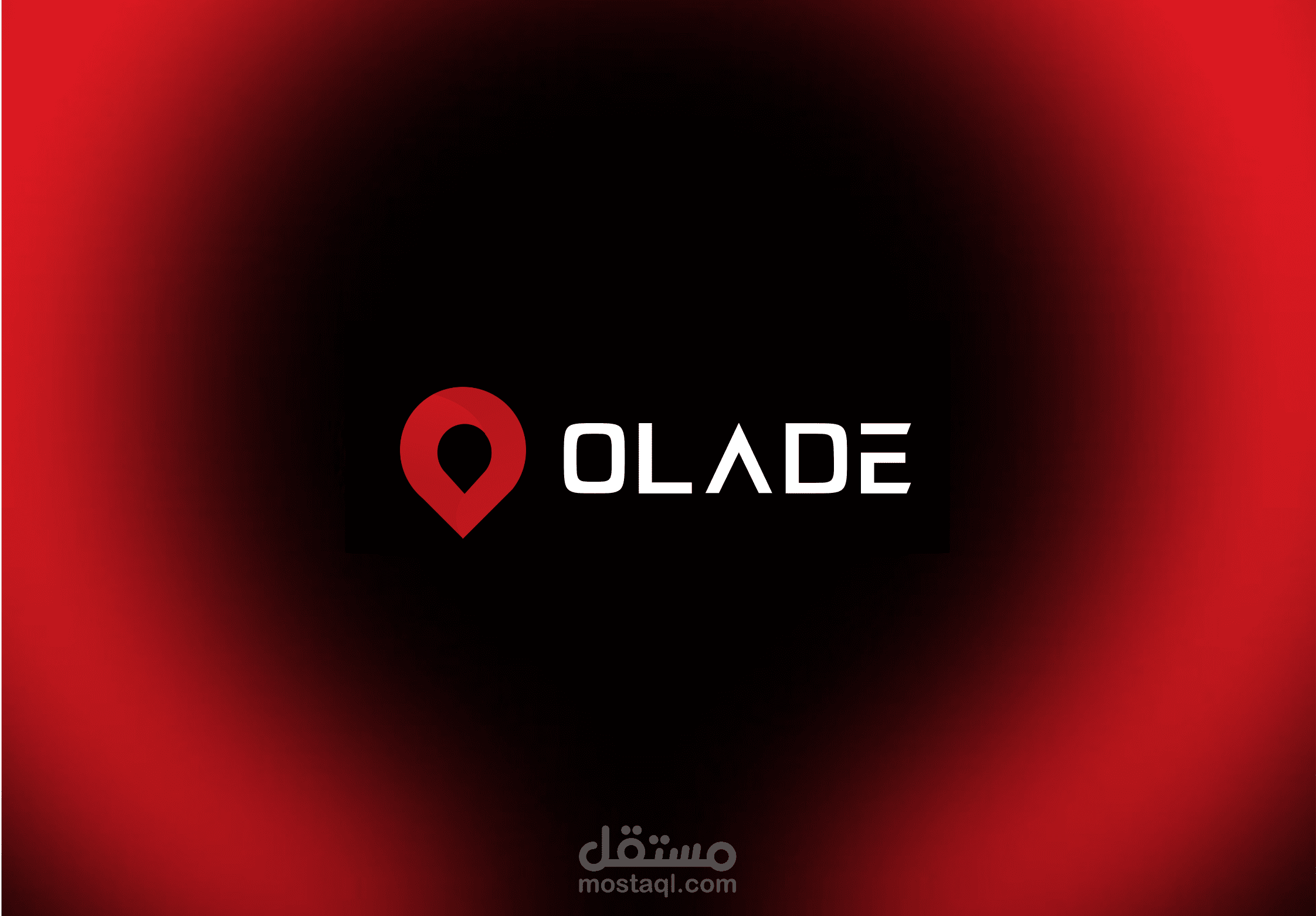 تصميم شعار لشركة OLADE لخدمات التتبع