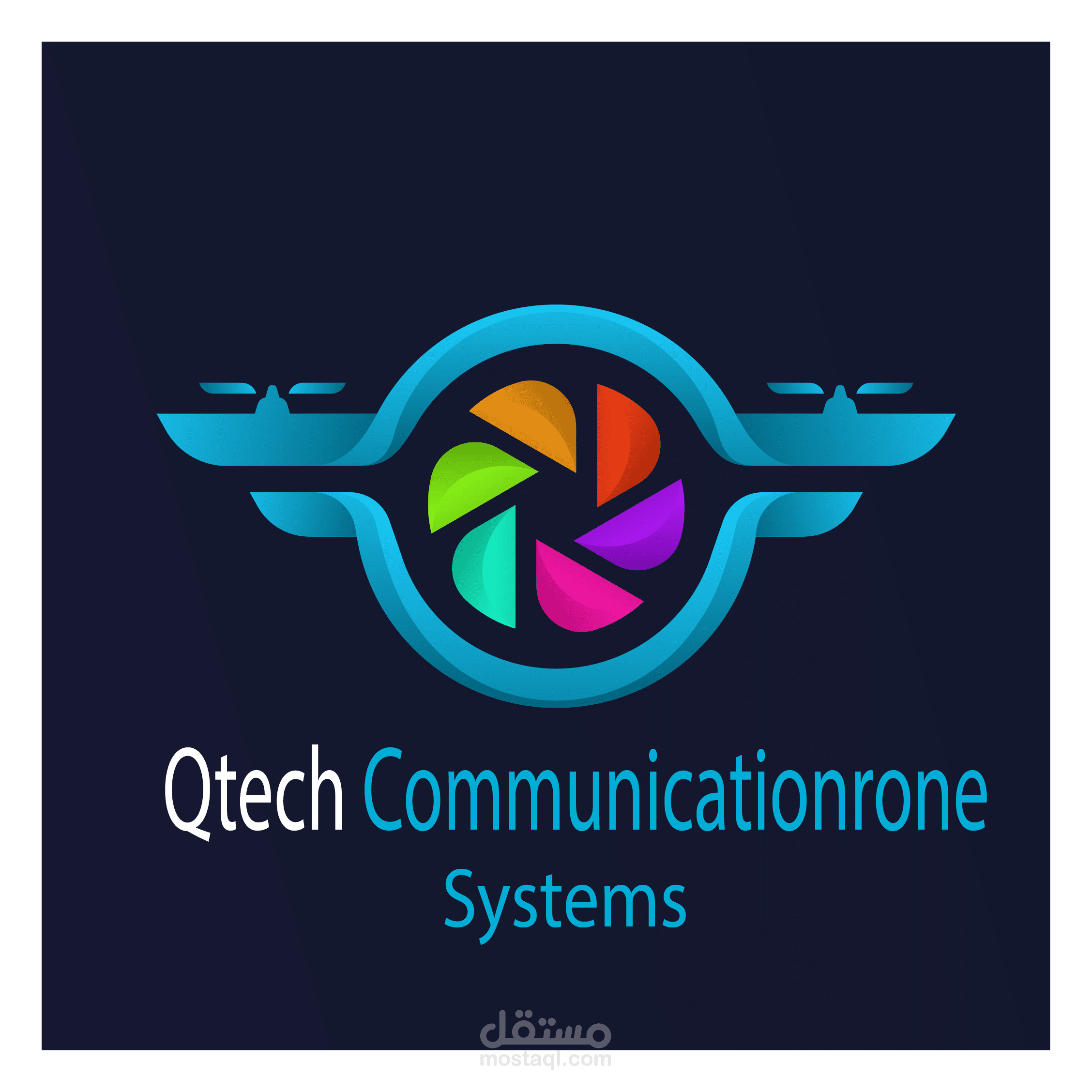 تصميم شعار اتصالات و كاميرات