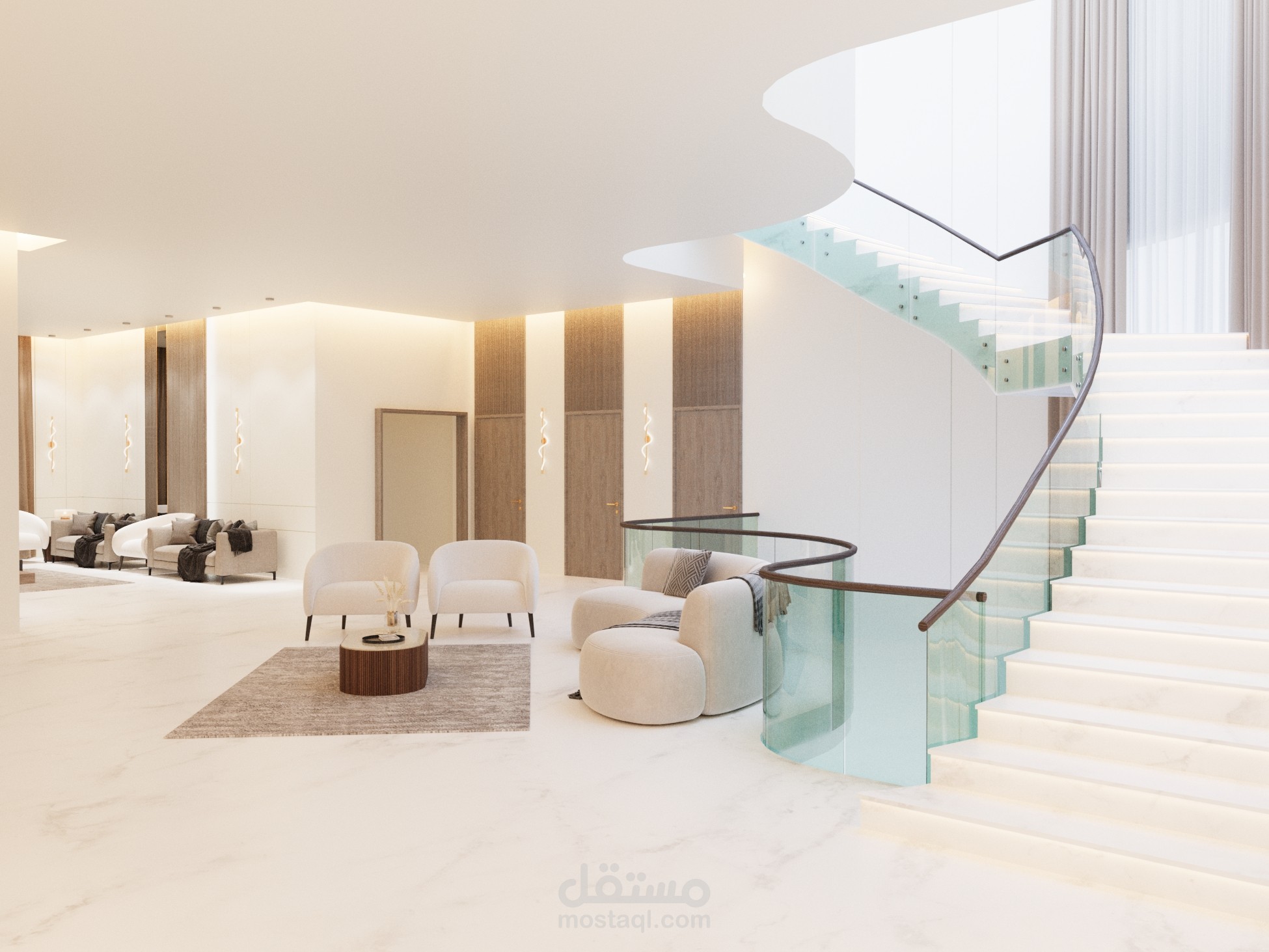 تصميم داخلي لفيلا