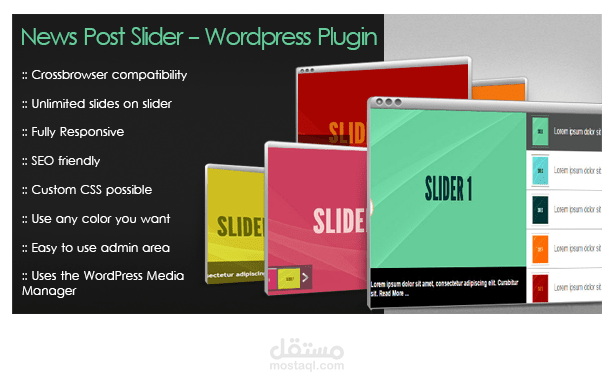 word press plugin News Post Slider