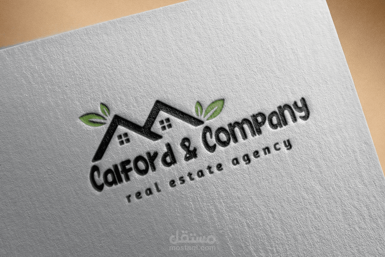 شعار كالفورد وشركاه وكالة عقارية - Logo Calford & Partners Real Estate Agency