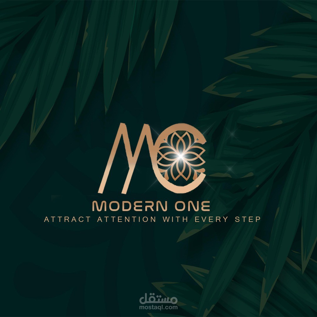 Logo and ads for Modern One