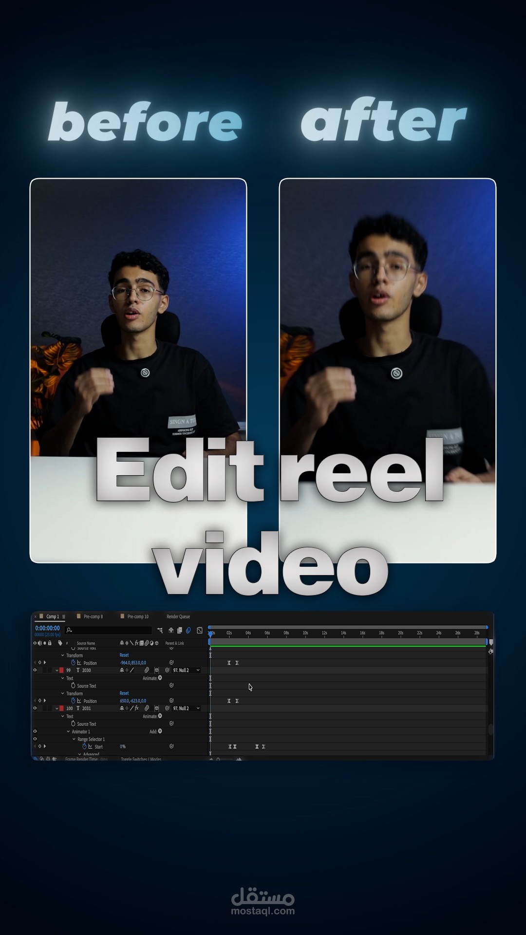 Professional Video Editing & Motion Graphics