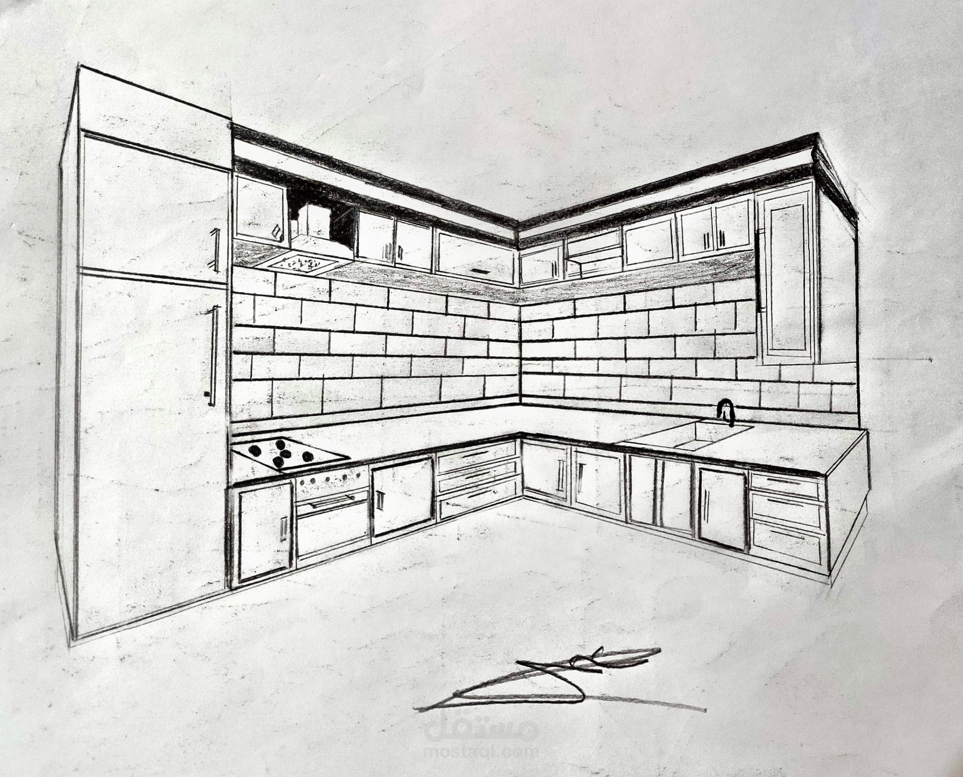 تصميم مطبخ عصري