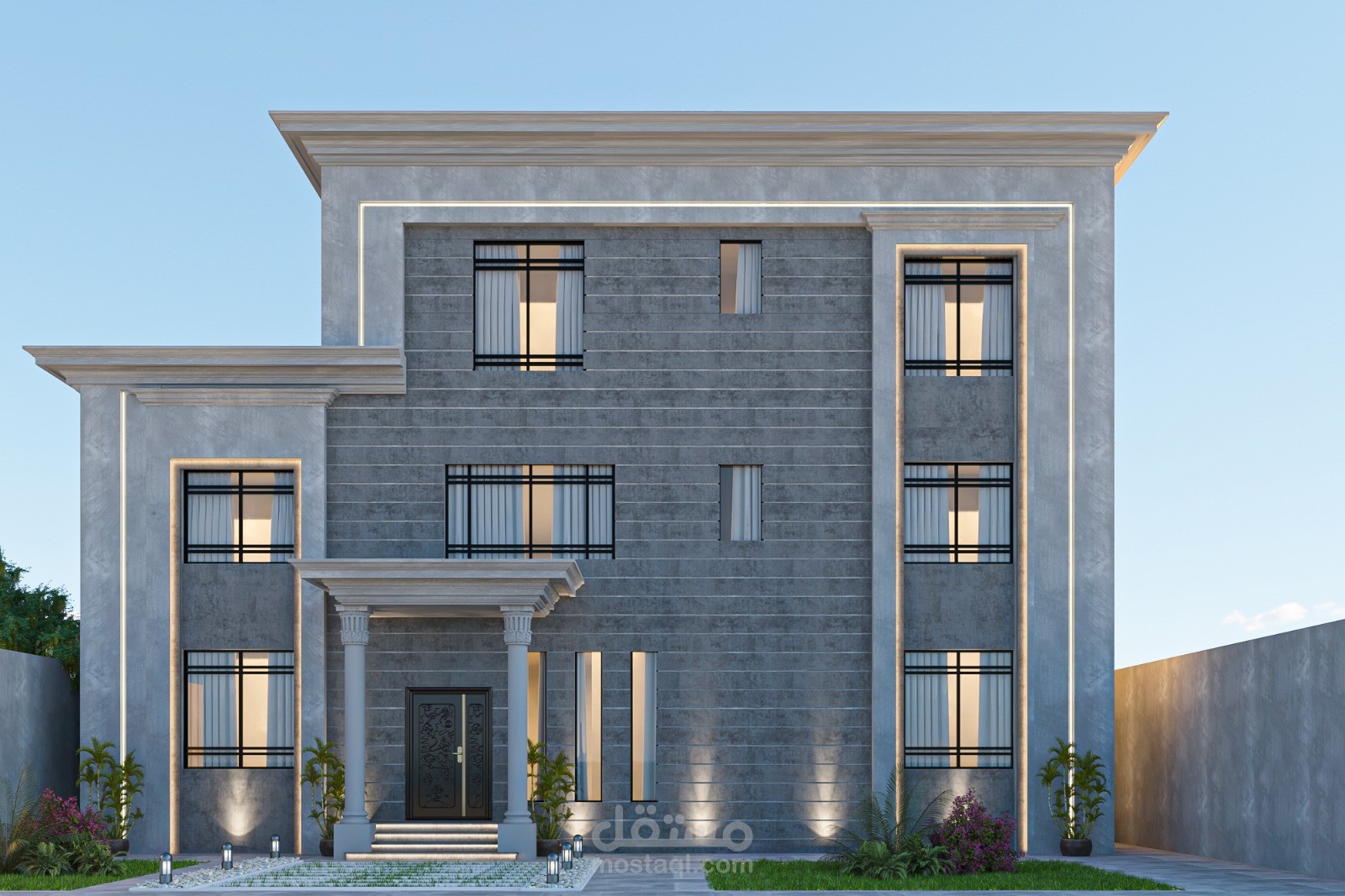 تصميم واجهات 3D