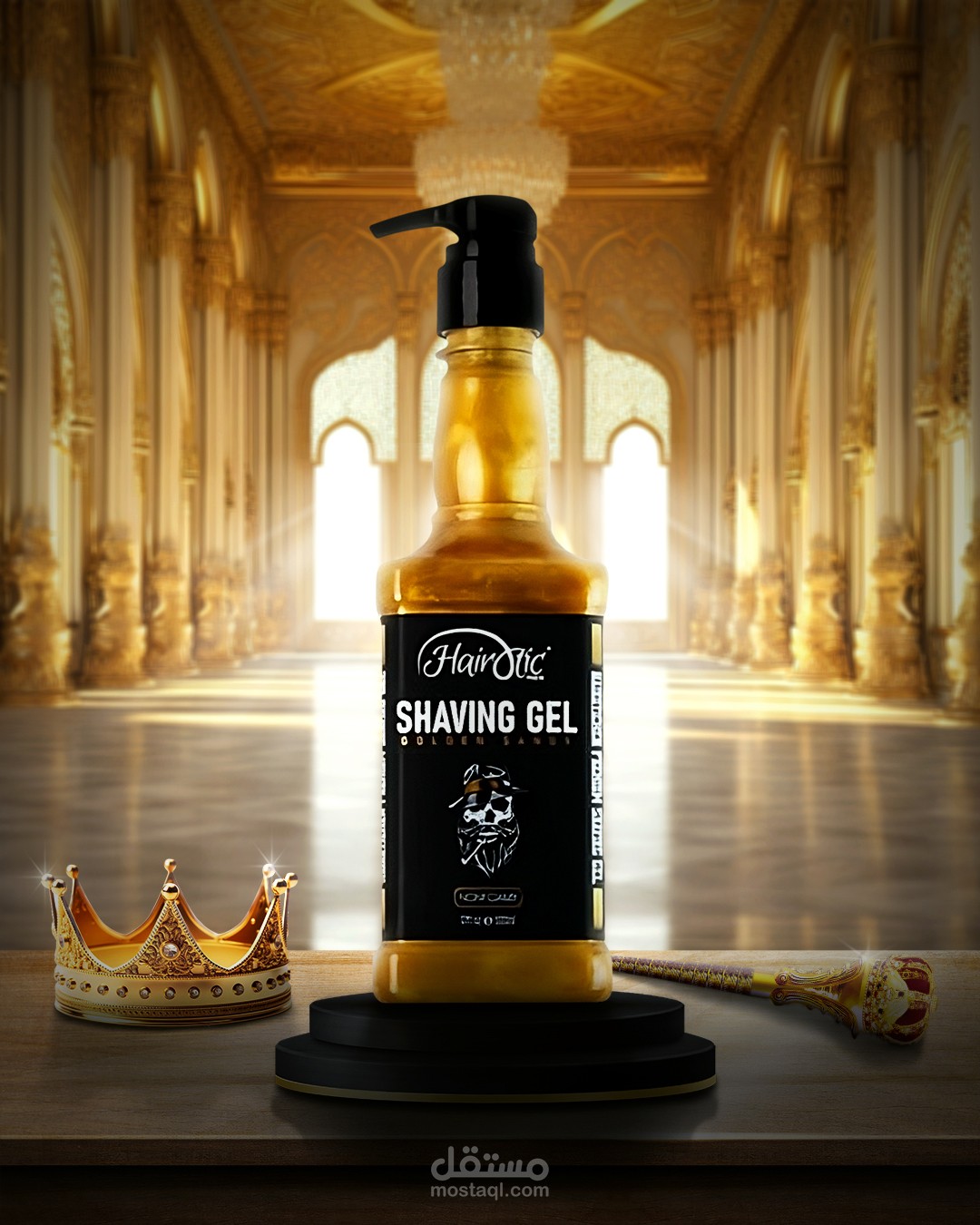 تصميمات بوسترات سوشيال ميديا manipulation لبراند منتجات رجالى