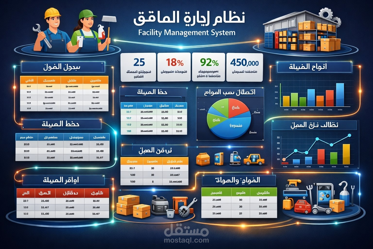 ادارة مرافق