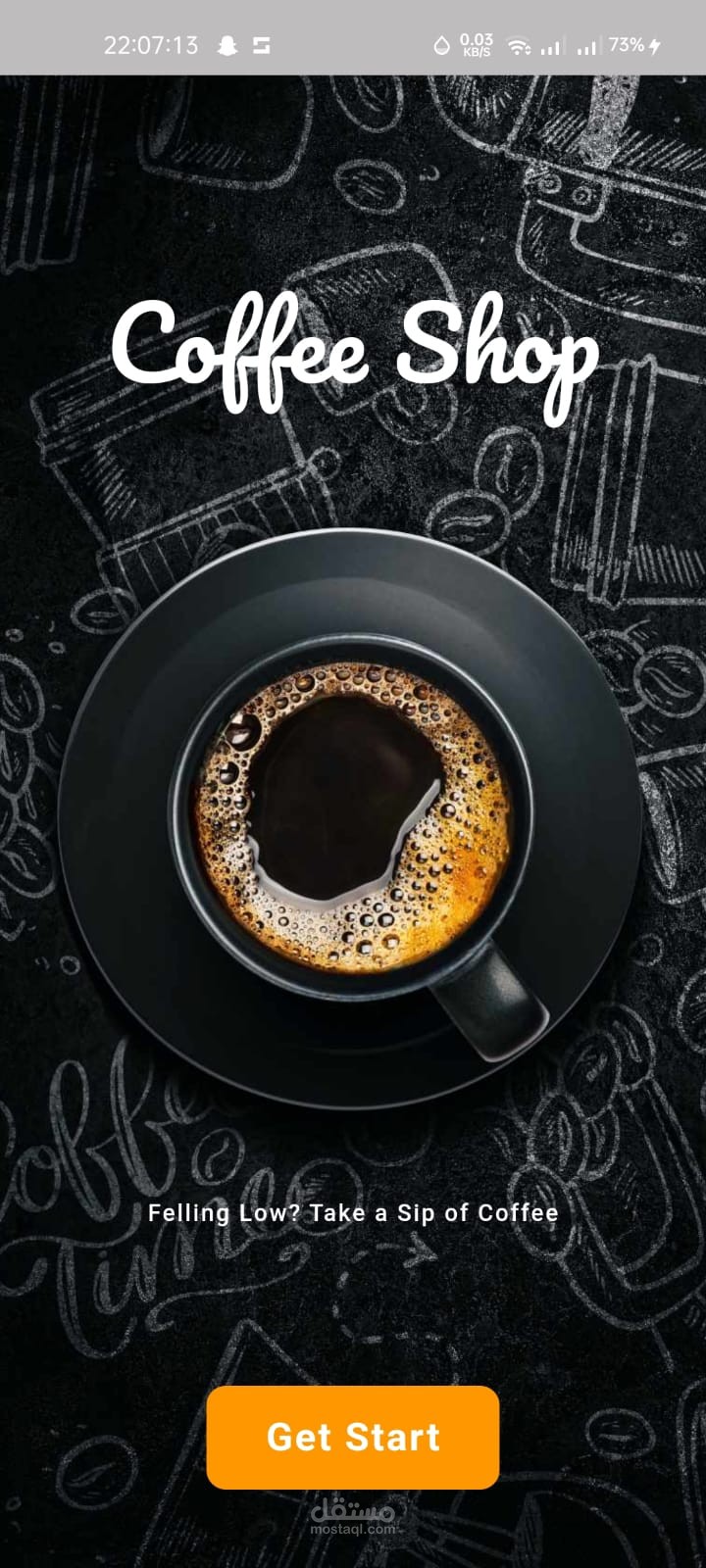 Coffee Shop app