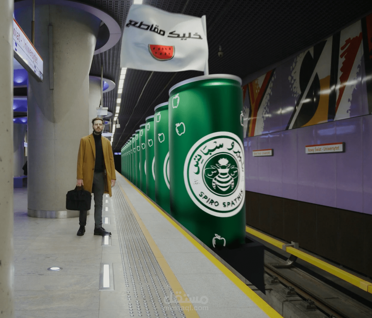 VFX Promotional Ad for a Carbonated Soft Drink