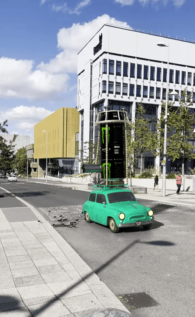 VFX Promotional Ad for an Energy Drink