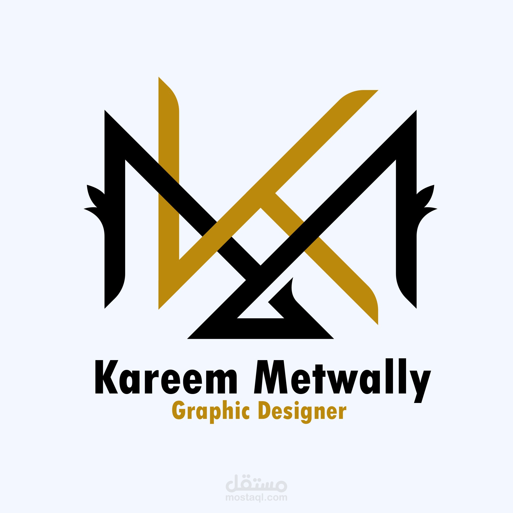 logo Kareem Metwally Graphic Desiner