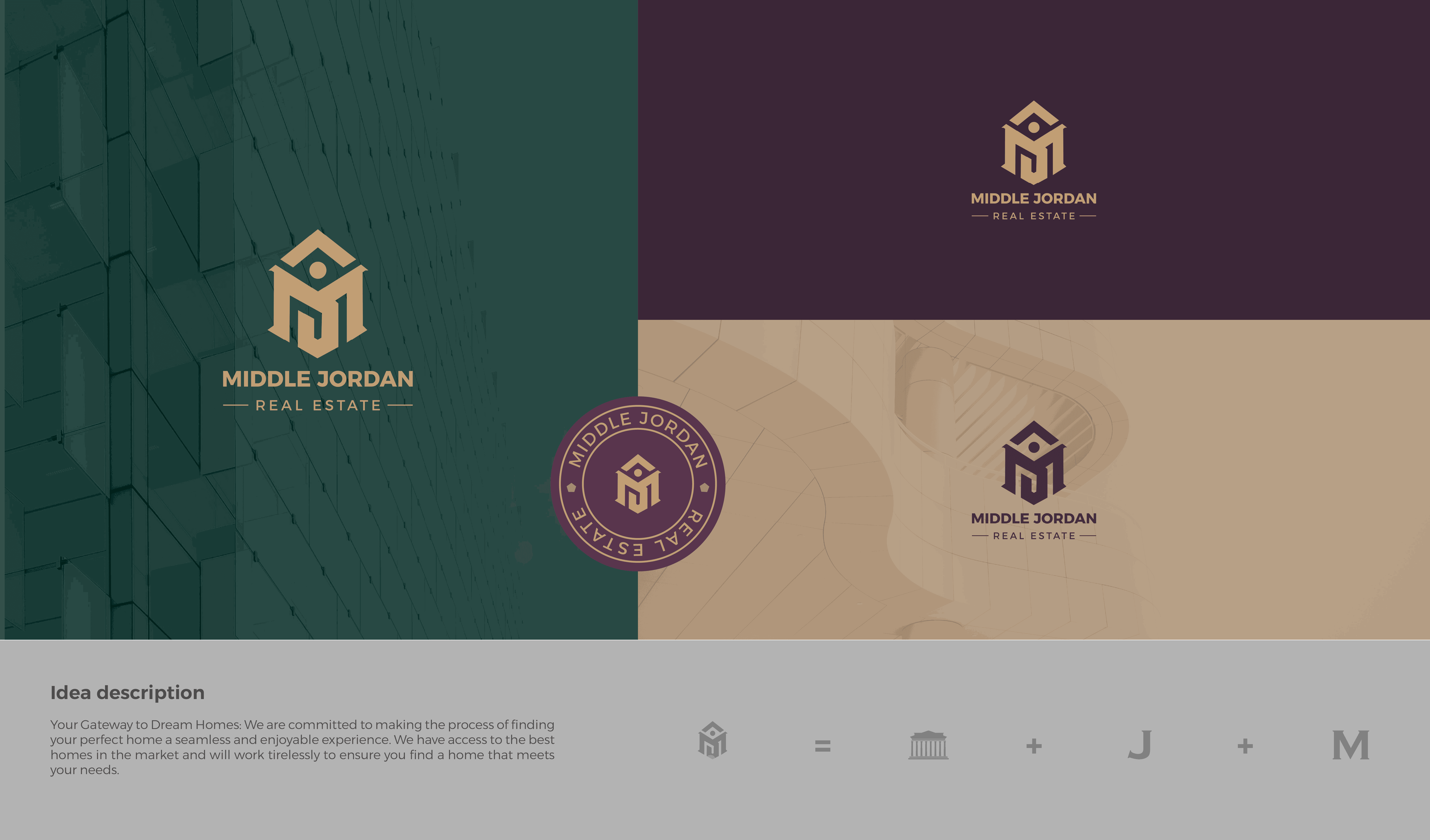 تصميم شعار احترافي لشركة عقارية