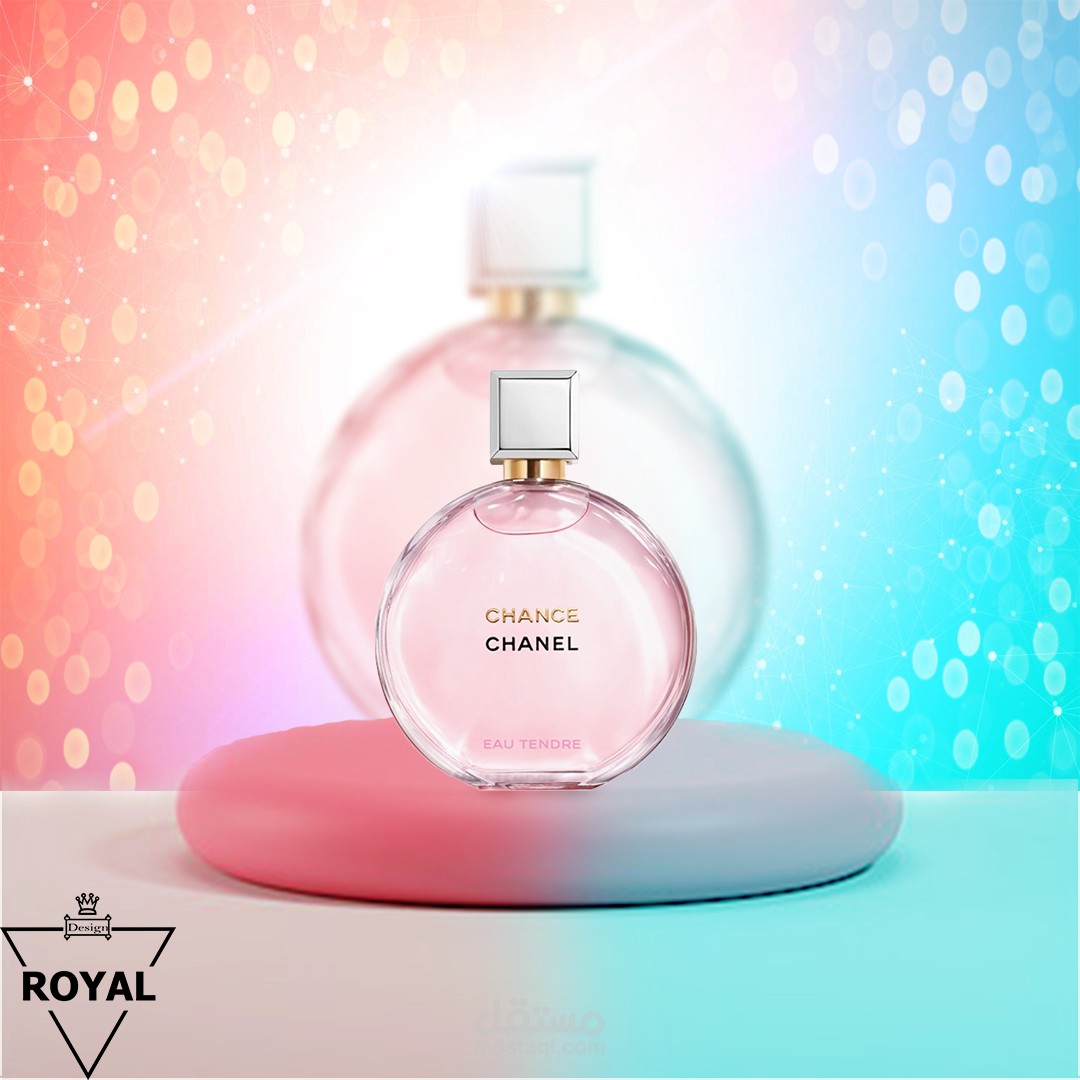 تصميم بوستر لماركة عطور