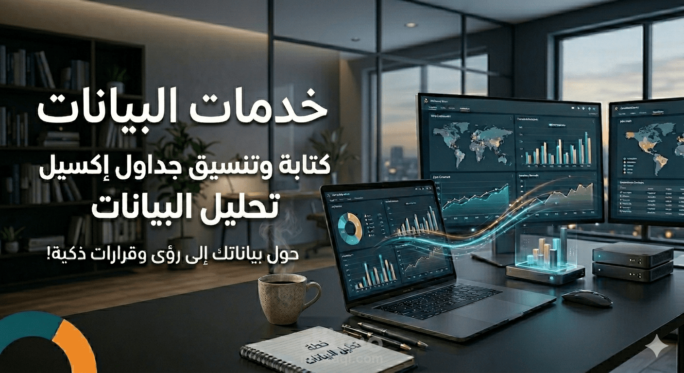 تصميم وتحليل جداول البيانات وإعداد منظومات Excel ذكية