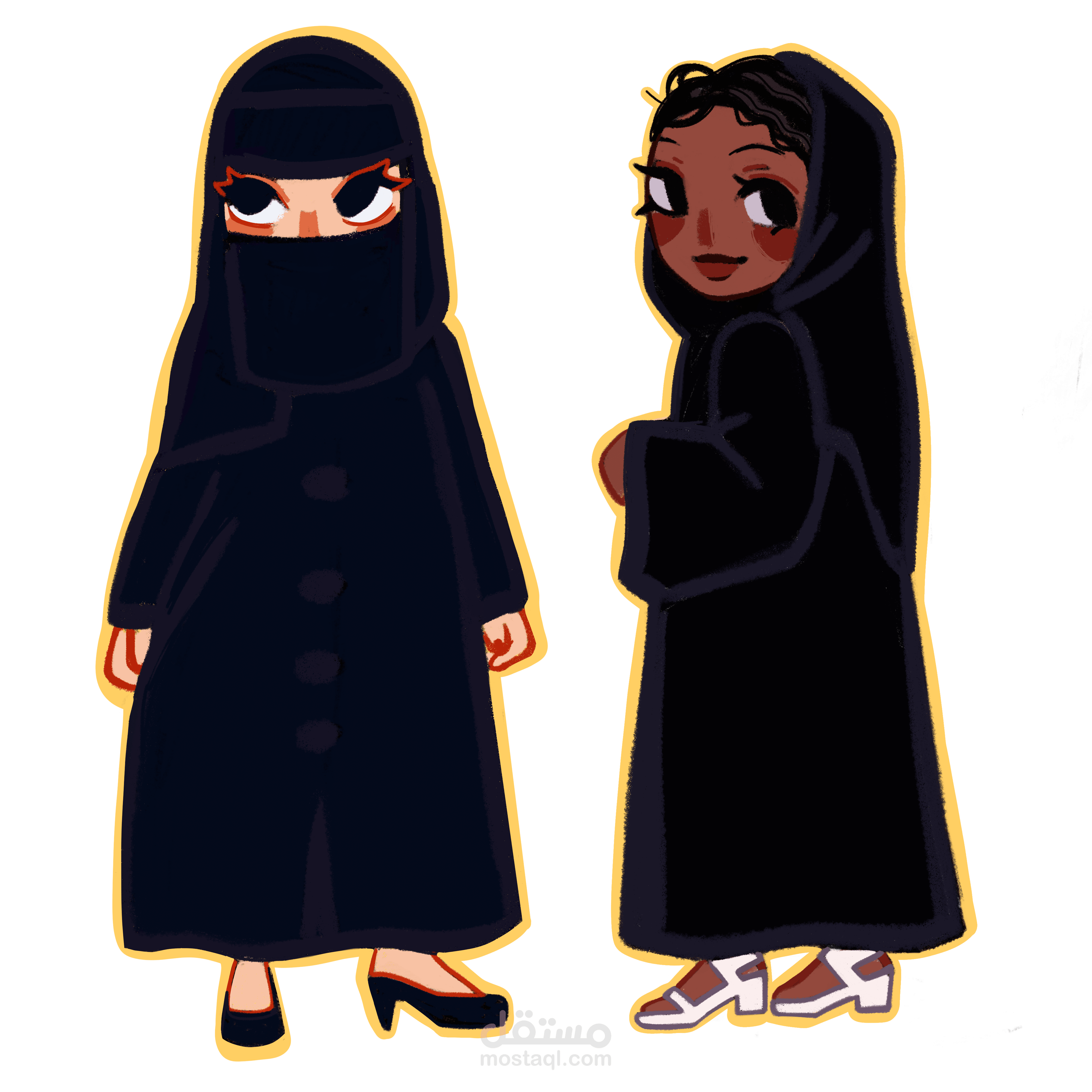 تصميم ملصقات ستيكرز