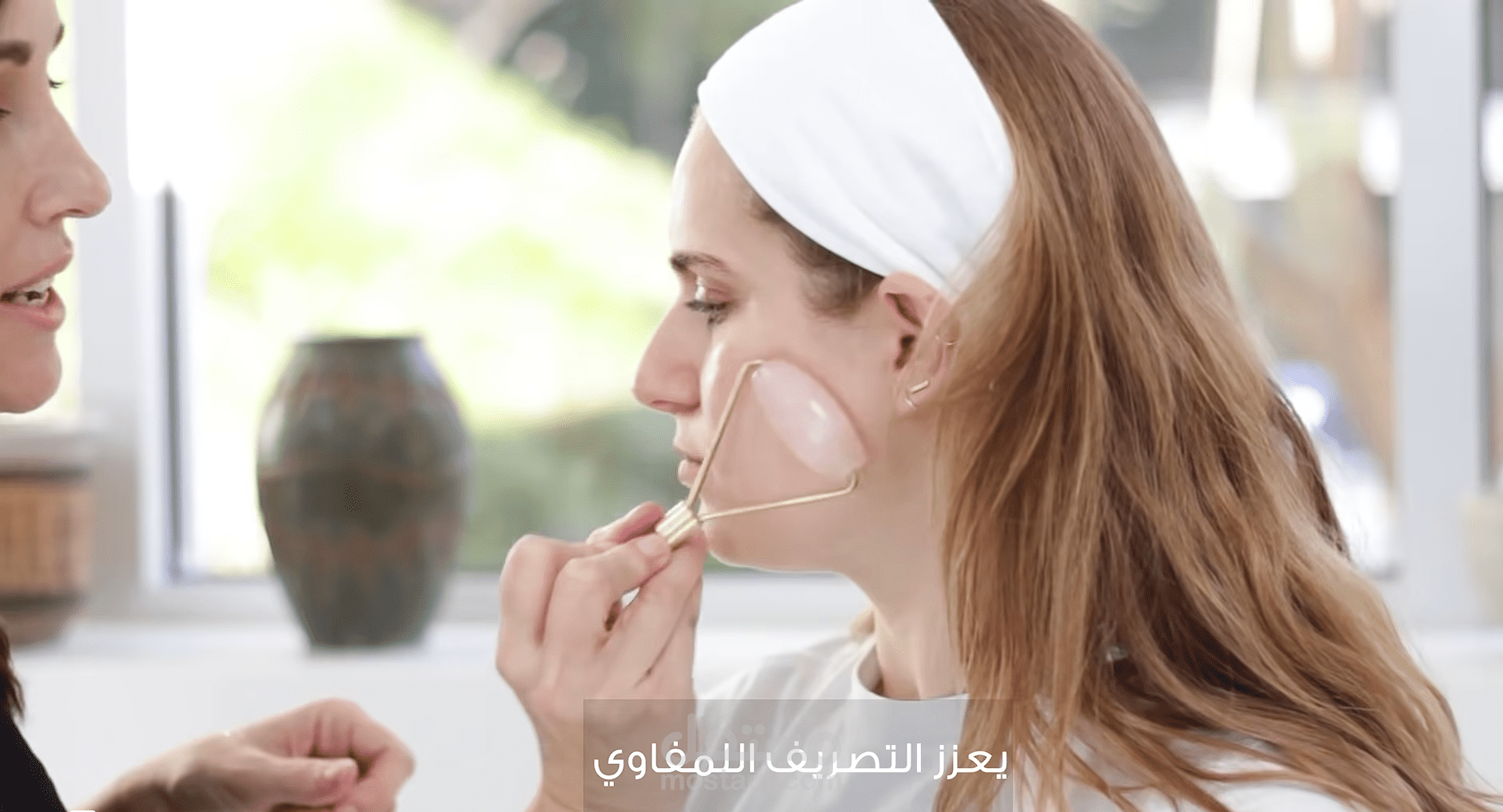 اعلان عن ادوات العناية بالبشرة