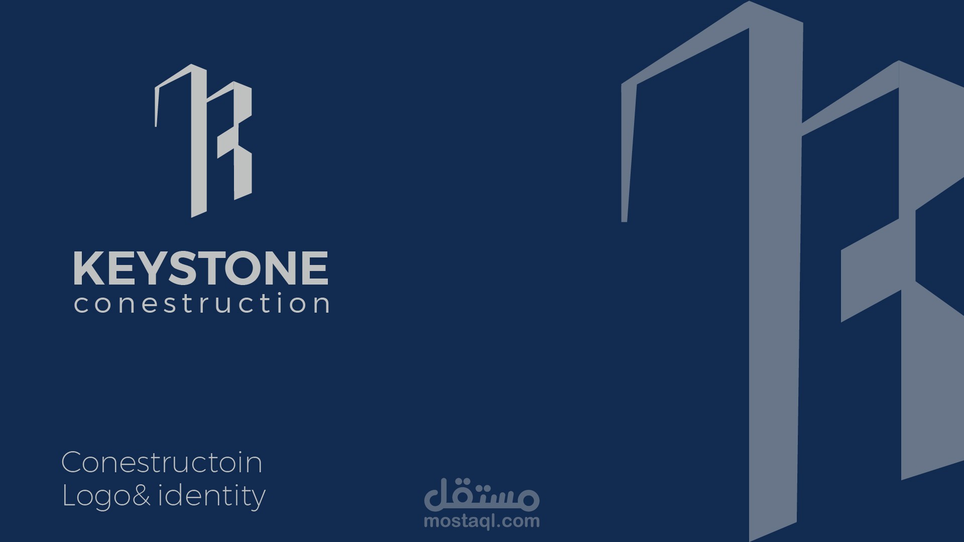 Keystone Conestruction Logo&Identity