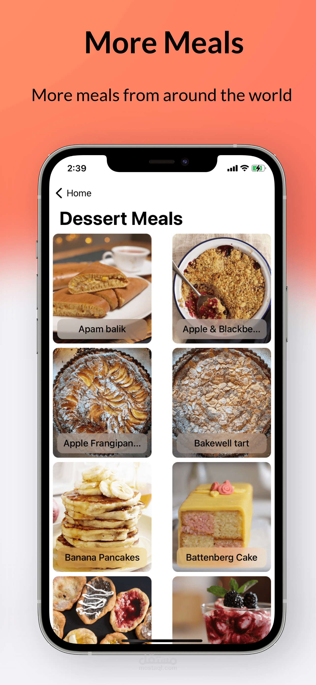 Foody iOS app