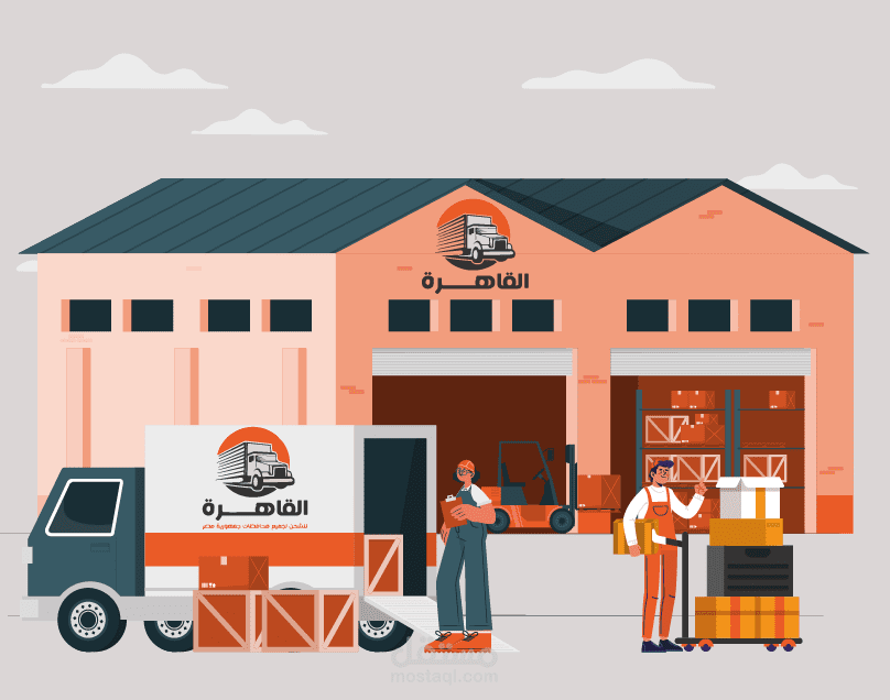 فيديو موشن جرافيك/ مكتب القاهرة للشحن