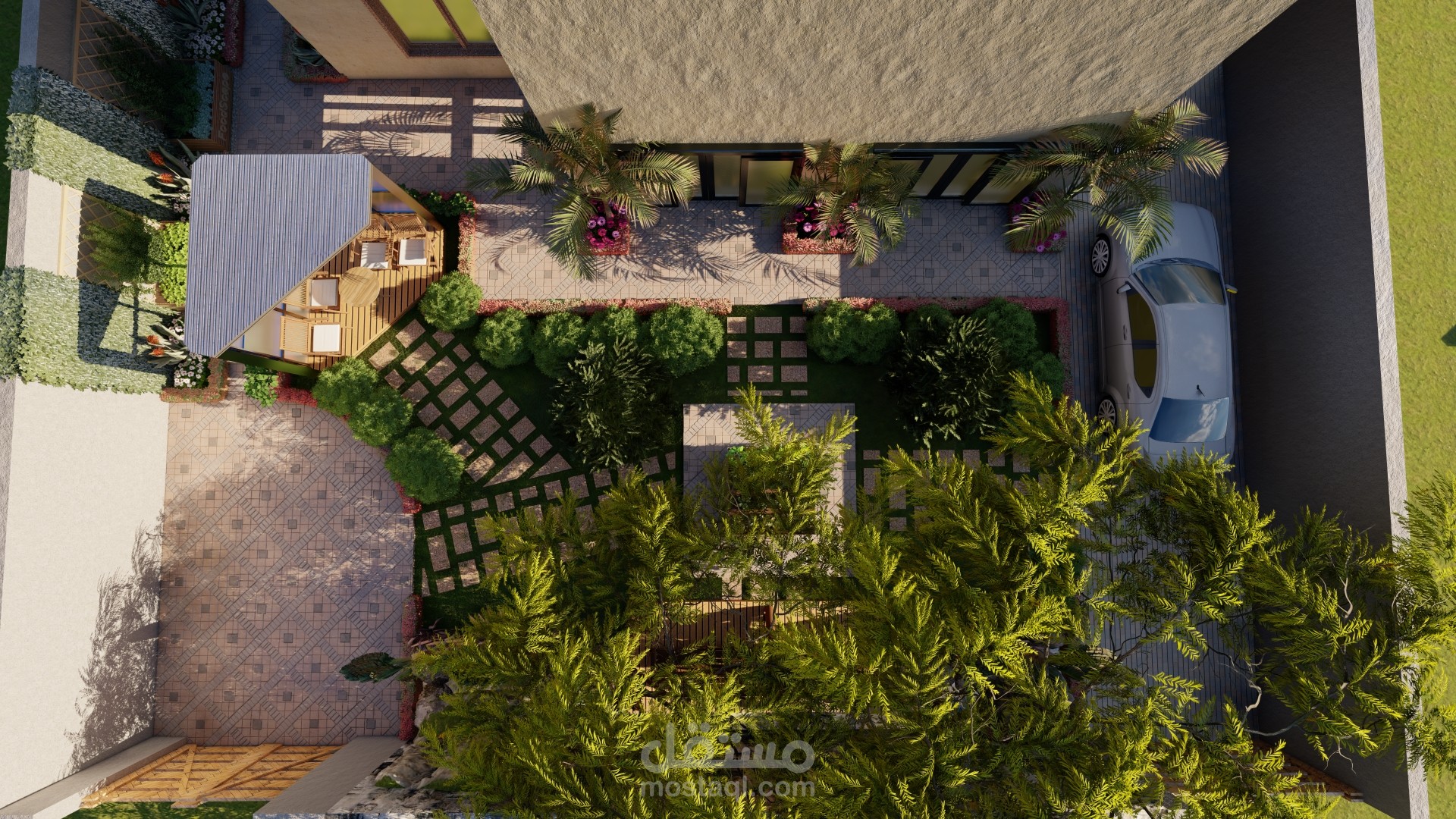 Landscape Project At Maadi Apartment