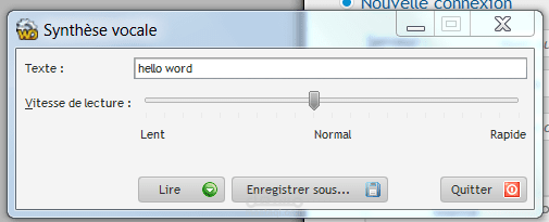 برنامج قارائة النصوص و تسجيل الصوت