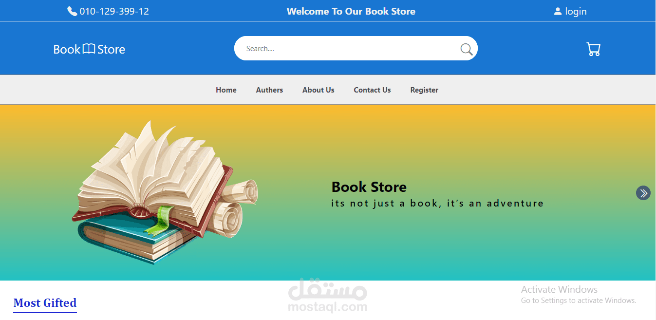 Ecommerce Book Store