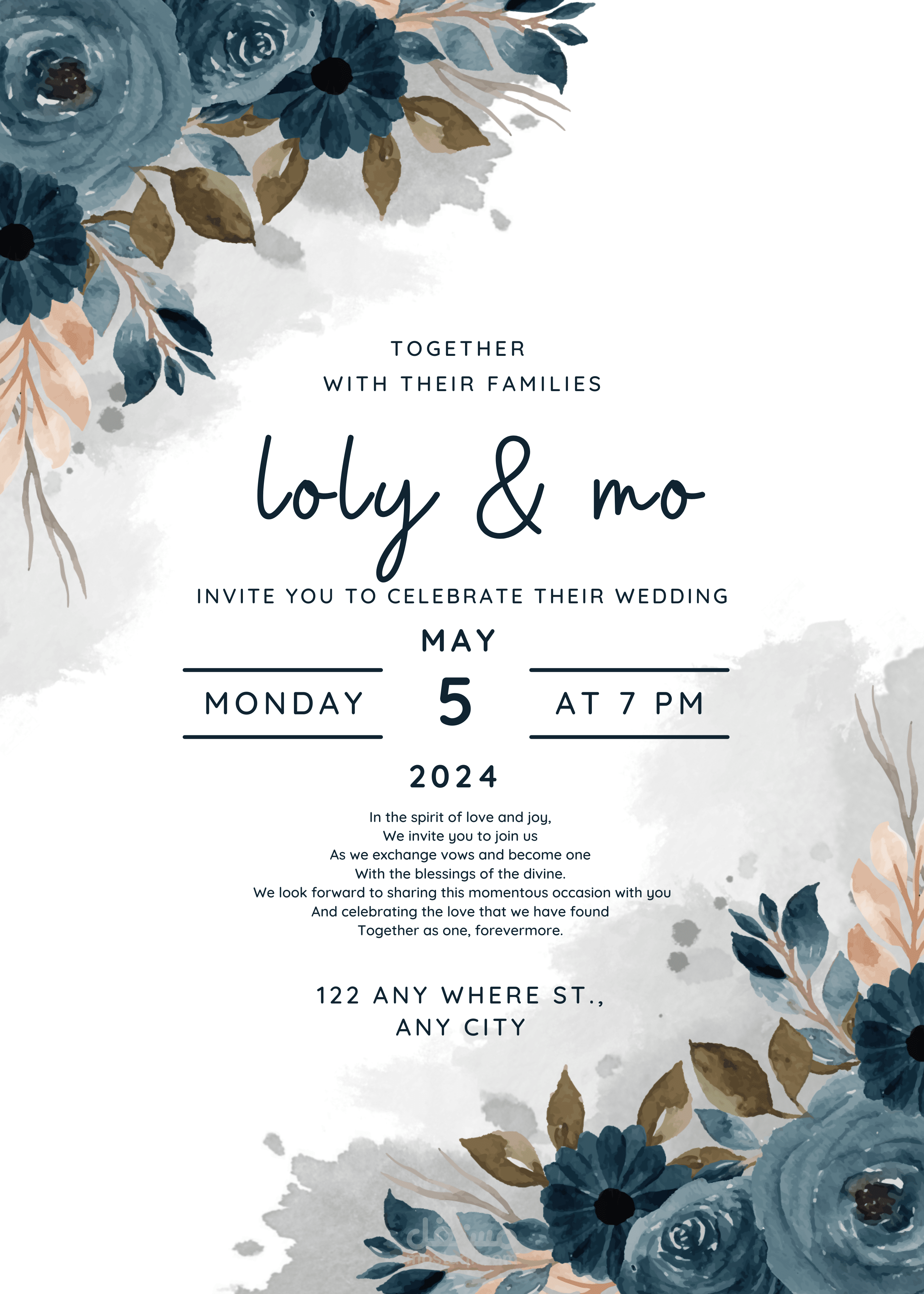 wedding invitation