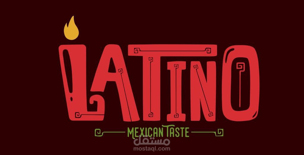 LATINO RESTAURANT : تصميم وسائل التواصل الاجتماعي لمطعم مكسيكي بالمملكة العربيه السعودية "