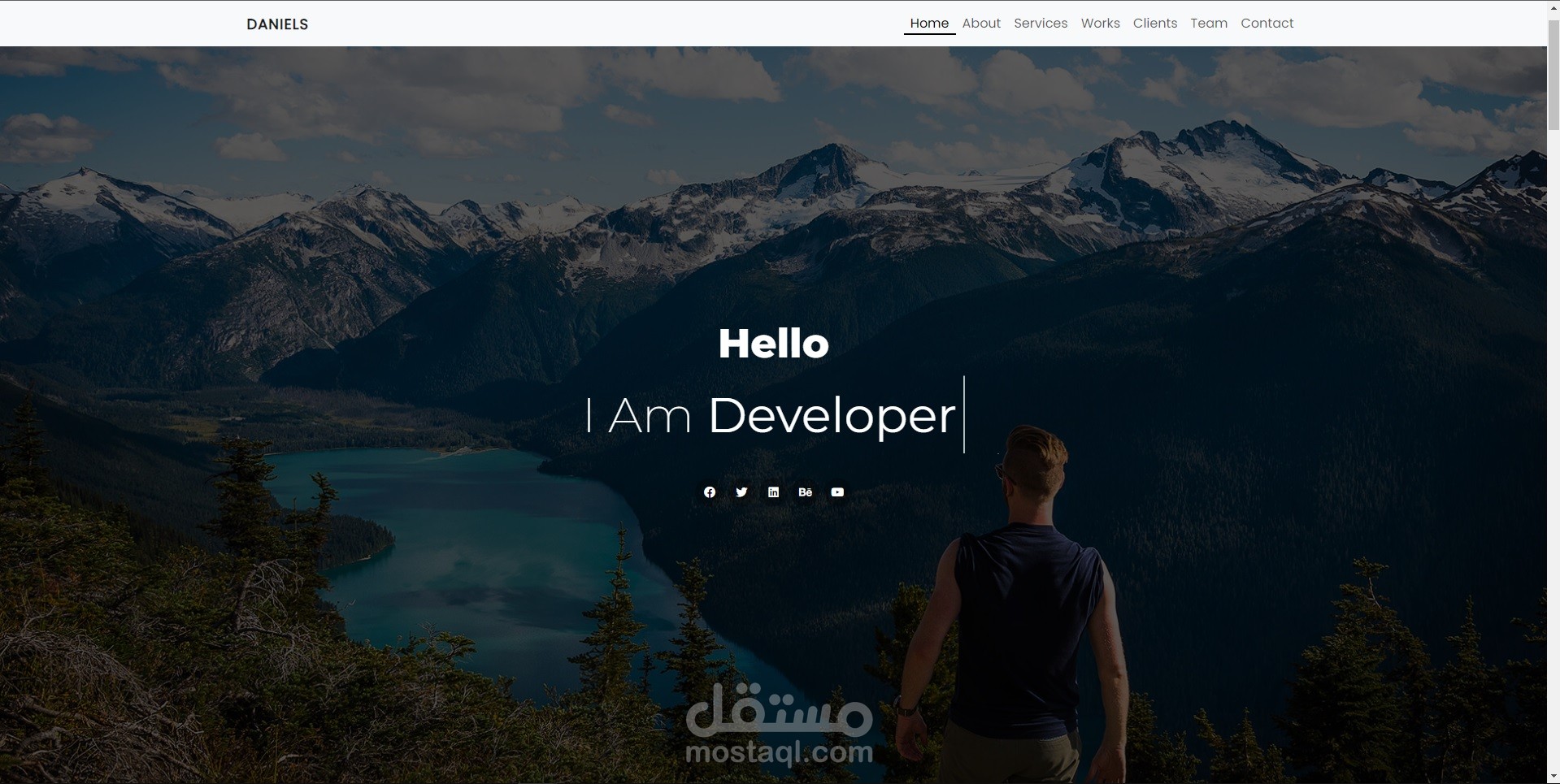 A portfolio website for Personal or Company