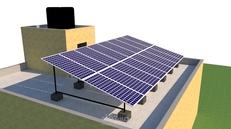 8.8KWp PV System Using TrinaSolar Panels 550W