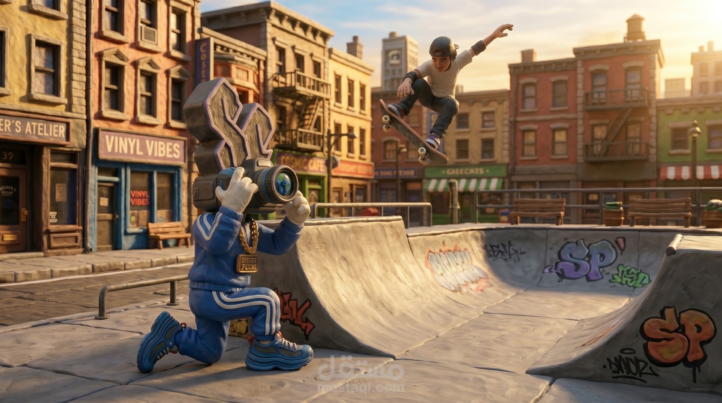 Speedy Boy | AI Claymation Commercial Video Series