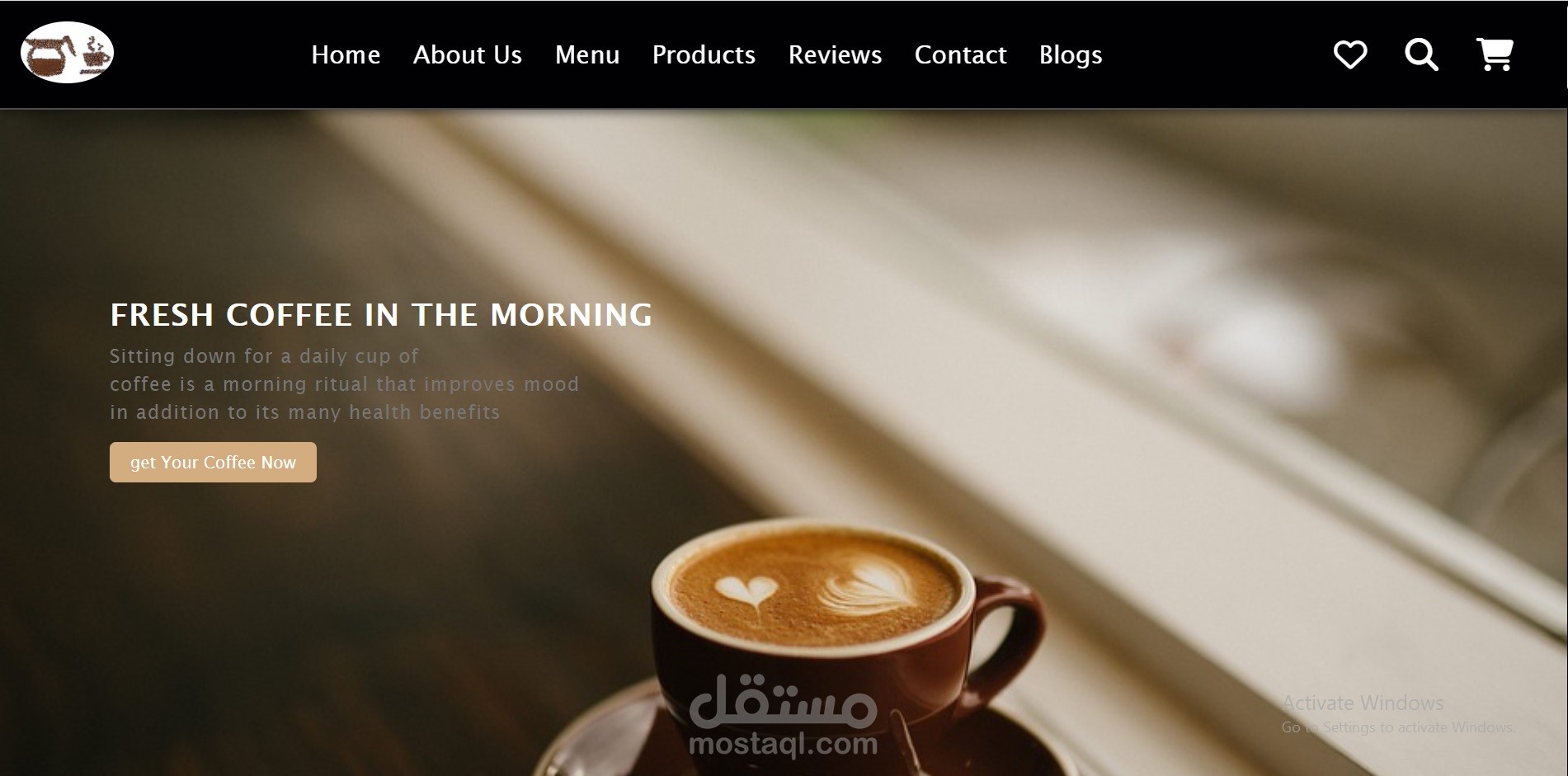 Coffee-Shop WebSite