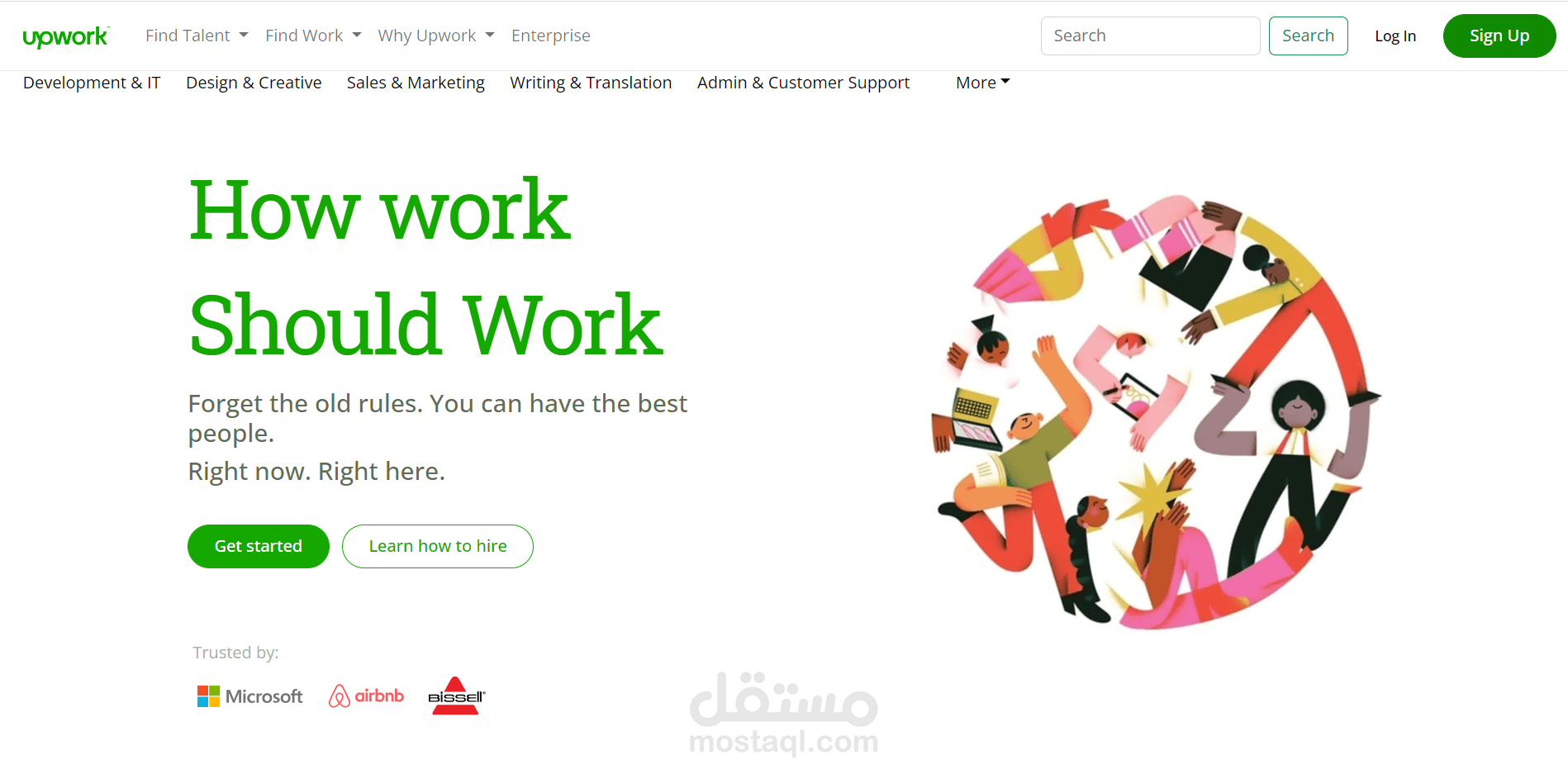 freelancing website clone