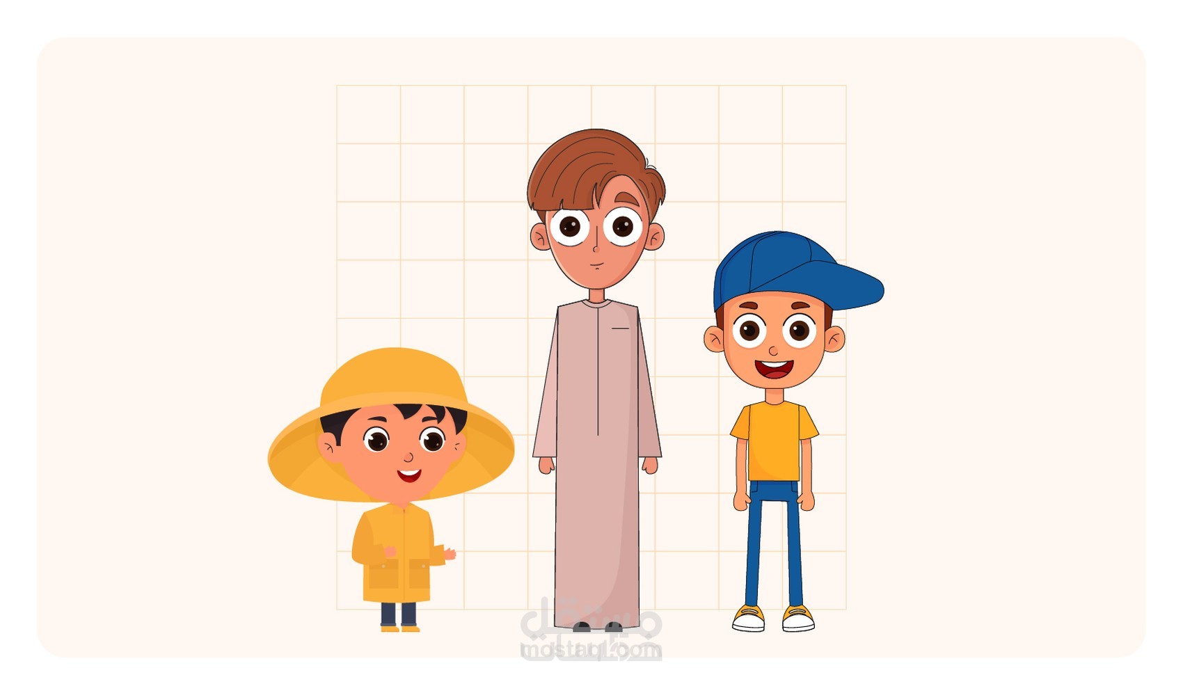 تصميم فيديو أنيميشن شخصيات متحركة