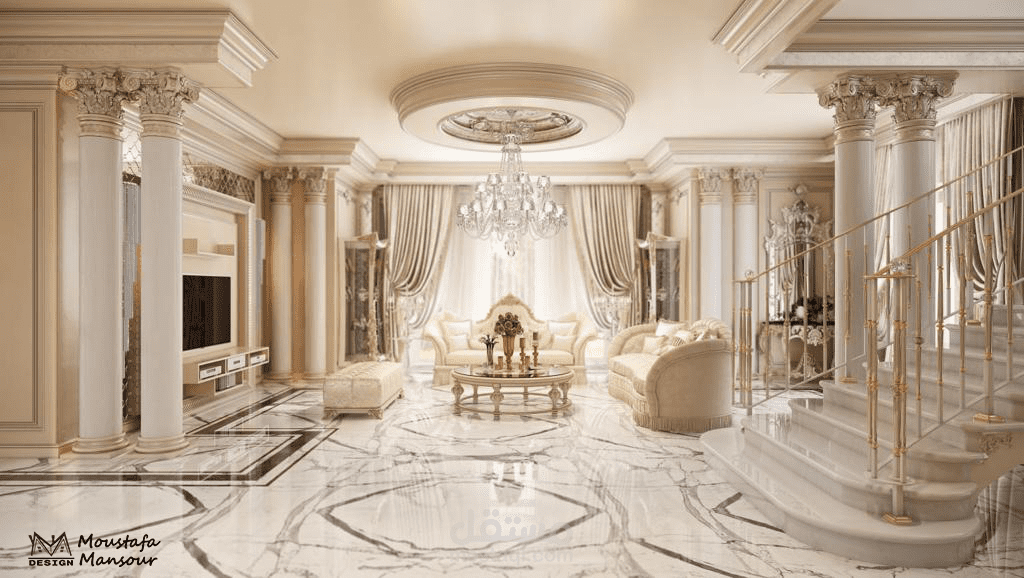 تصميم داخلي لفيلا