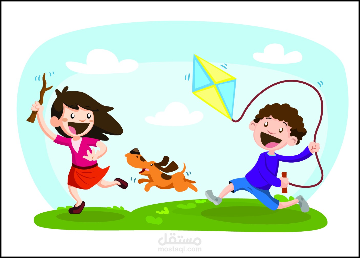 تصميم رسومات اطفال