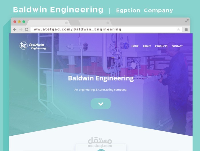 موقع شركة Baldwin Engineering