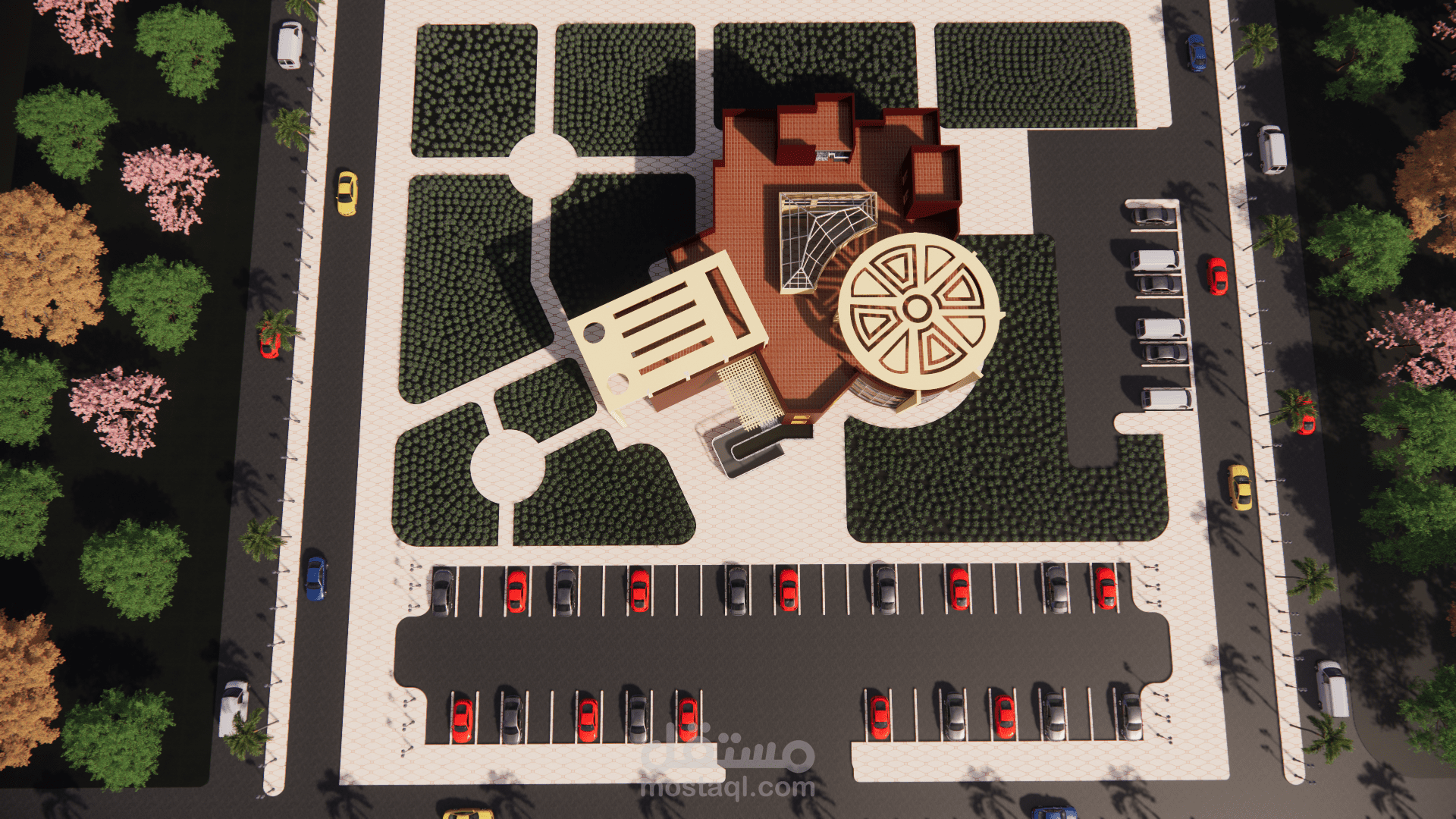 مبنى اداري - Office Building