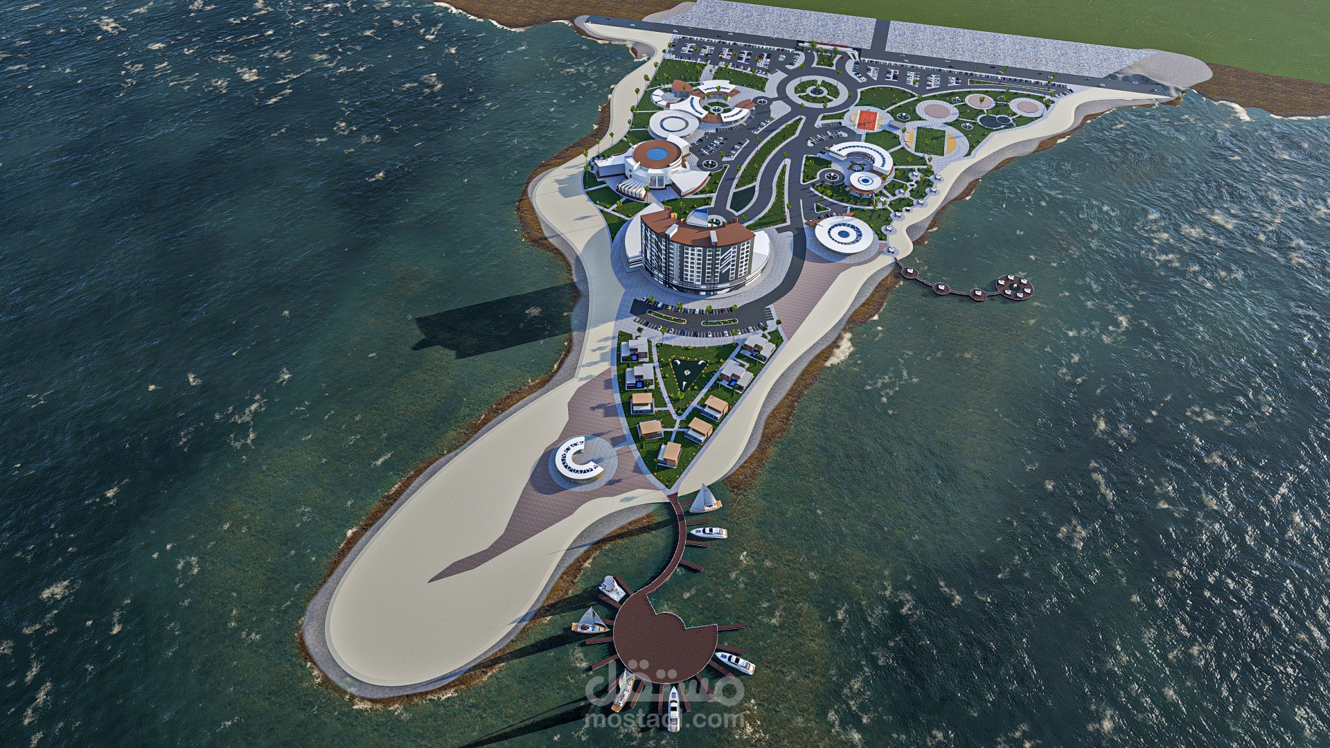 منتجع سياحي ترفيهي على البحر - Recreational Tourist Complex