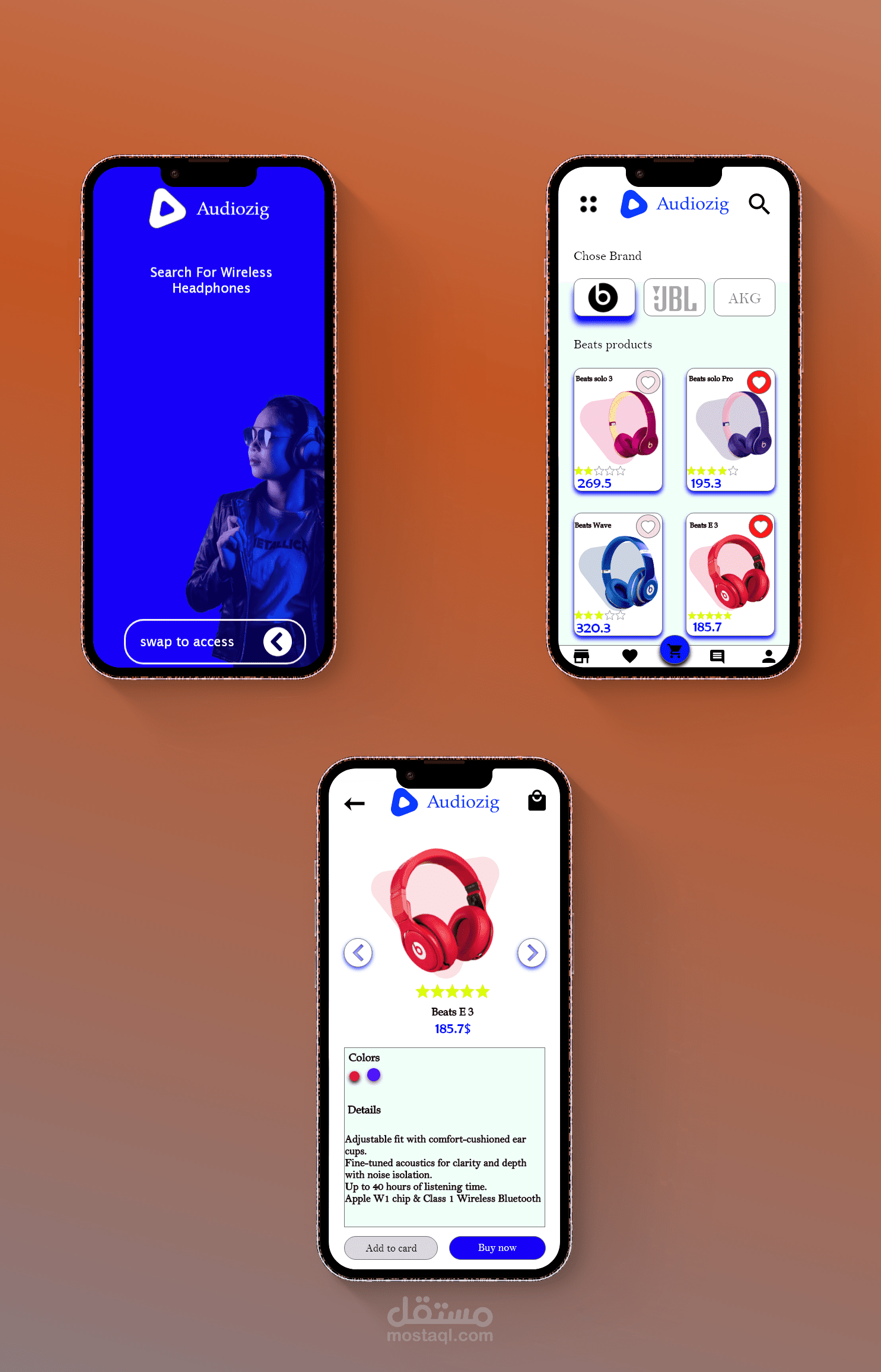 User Interface for Mobile app