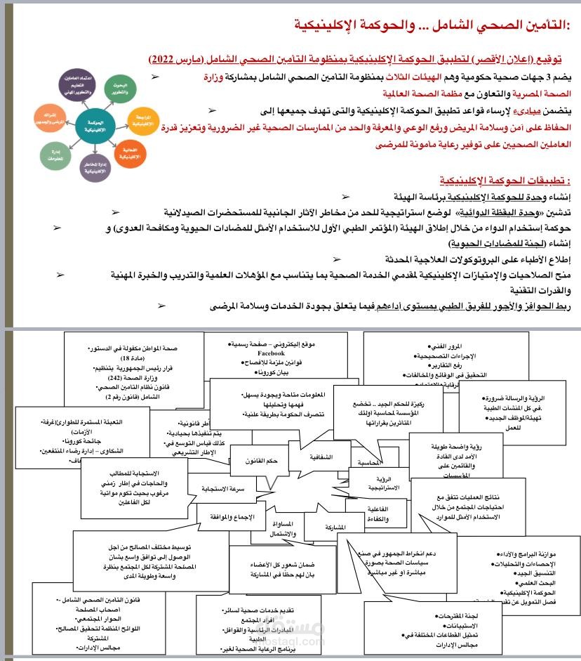حوكمة القطاع الصحي