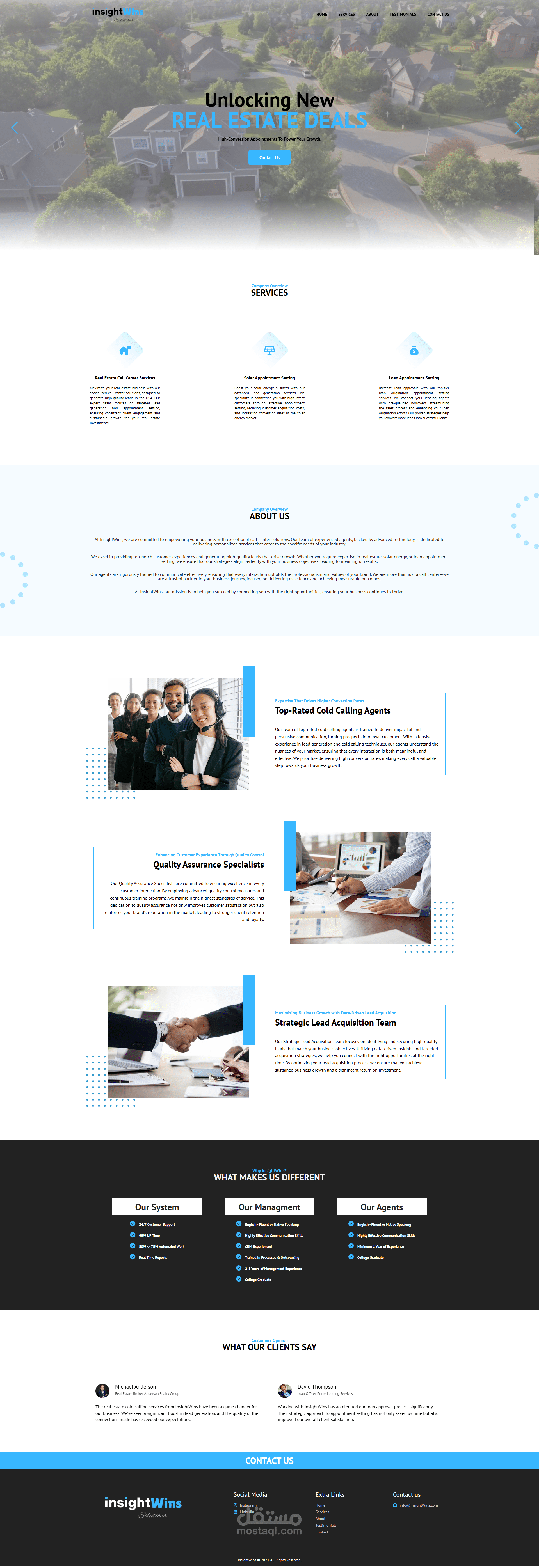 InsightWins Website