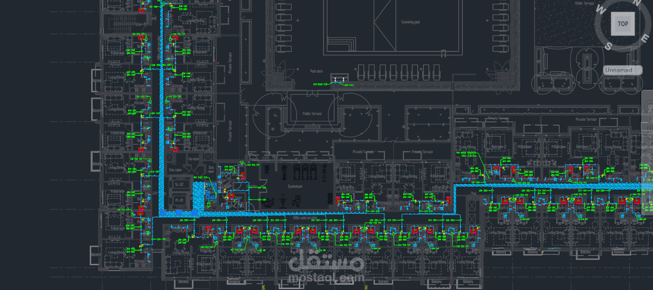 Water supply-Residential building UAE
