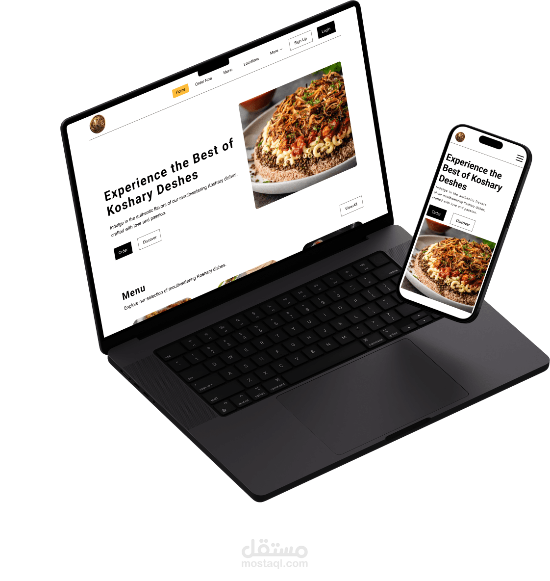 Koshary Website & Branding