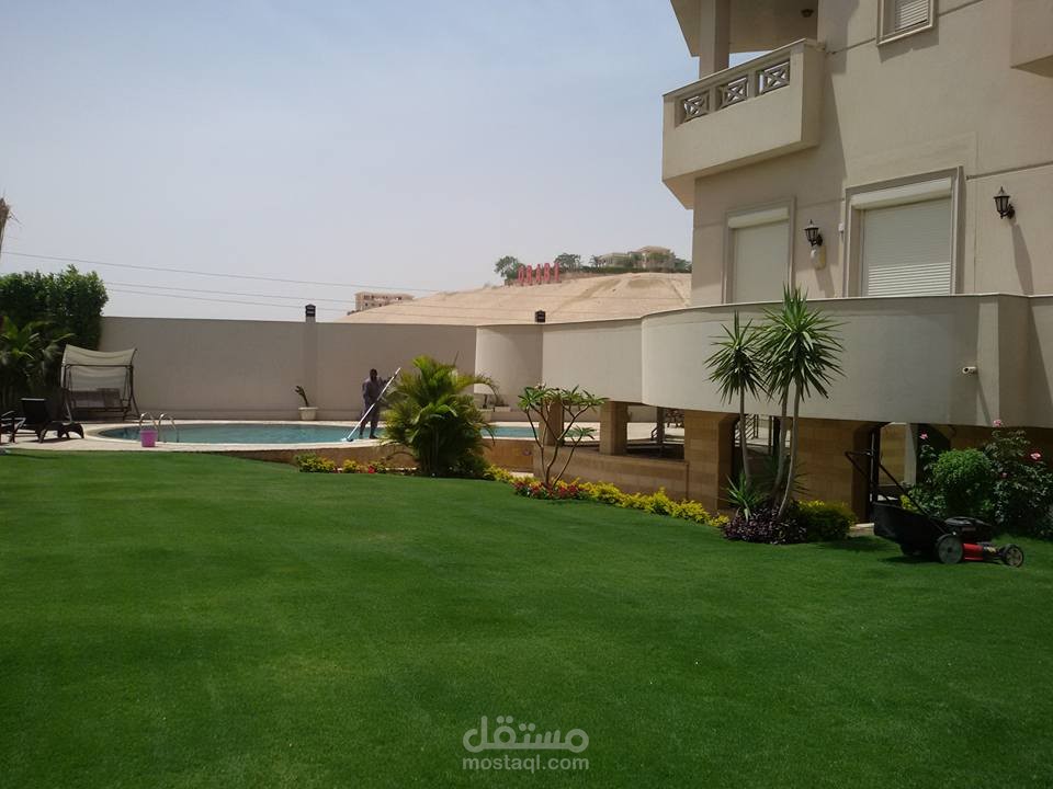 اعمال تنسيق حداءق